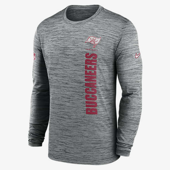 25 50 Grey Tampa Bay Buccaneers Long Sleeve Shirts. Nike
